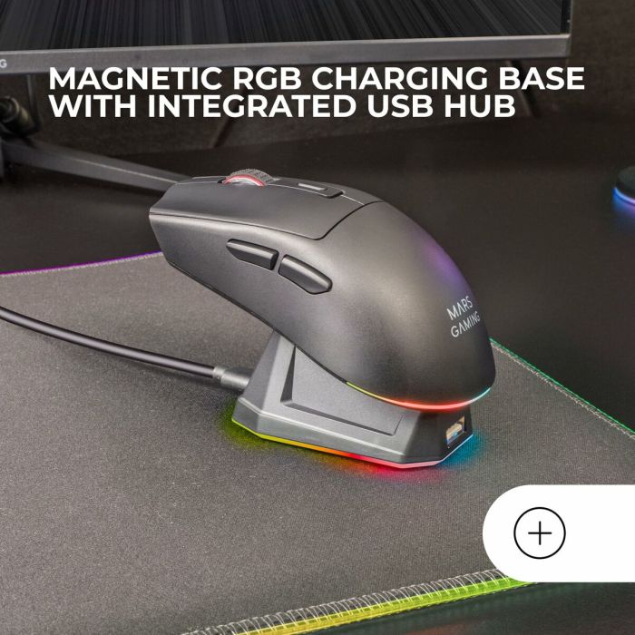 Souris Gaming Mars Gaming MMT3 Noir 3 Souris Gaming Mars Gaming MMT3 Noir 3