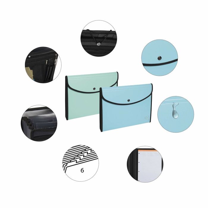 Classeur Exacompta Multicouleur A4 1