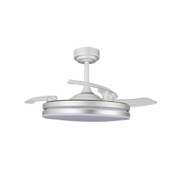 Ventilateur de Plafond CristalRecord RETRACT MOSS Gris 72 W 1