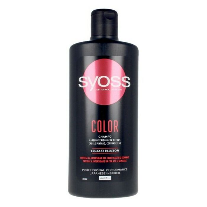 Syoss Shampoing Color Tech pour Cheveux Teints 440 ml