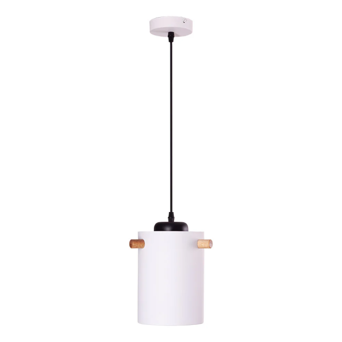 Lampe Suspension Dahlia Métal et Bois SKD-P1011-T 5