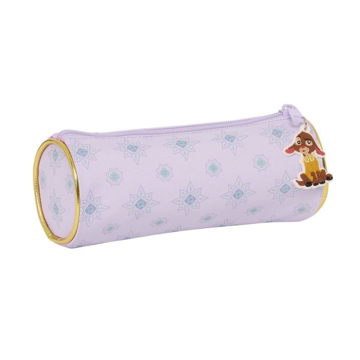 Trousse d'écolier cylindrique Wish Lila 20 x 7 x 7 cm 1
