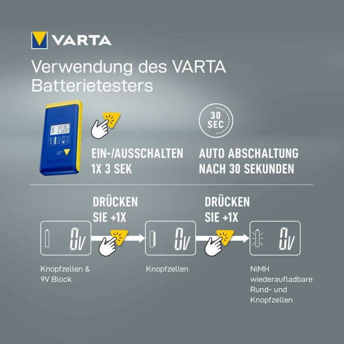 Batteries Varta LR44 12