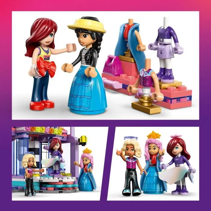 Lego Friends 42685 Le Défilé de Mode de Heartlake City - Jeu de Construction avec Mini-Poupées Liann, Nova, Paisley, Podium et Accessoires - Pour Enfants dès 7 ans Lego Friends 42685 Le Défilé de Mode de Heartlake City - Jeu de Construction avec Mini-Poupées Liann, Nova, Paisley, Podium et Accessoires - Pour Enfants dès 7 ans