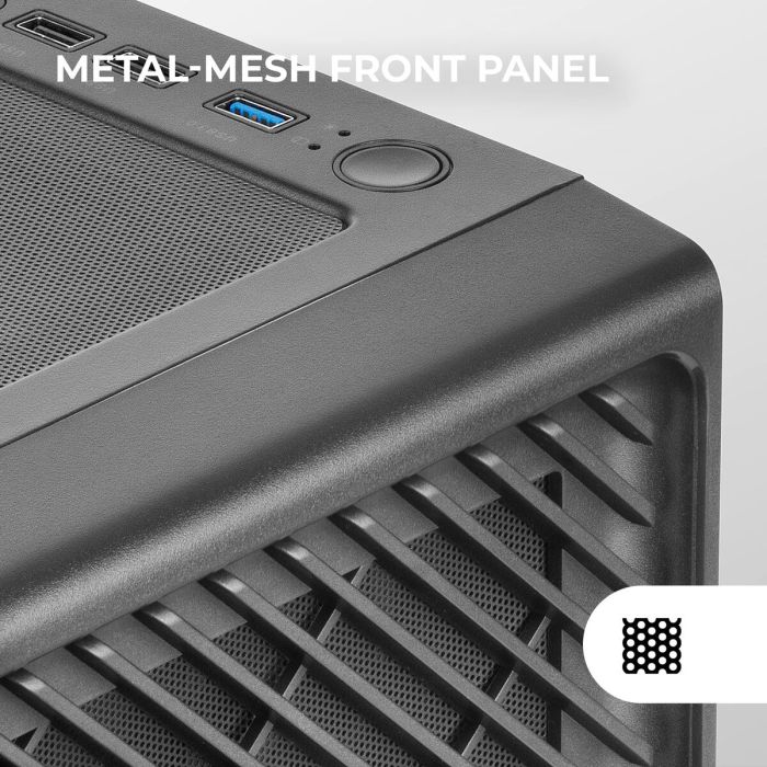 Boîtier ATX semi-tour Mars Gaming MCF Noir 5 Boîtier ATX semi-tour Mars Gaming MCF Noir 5