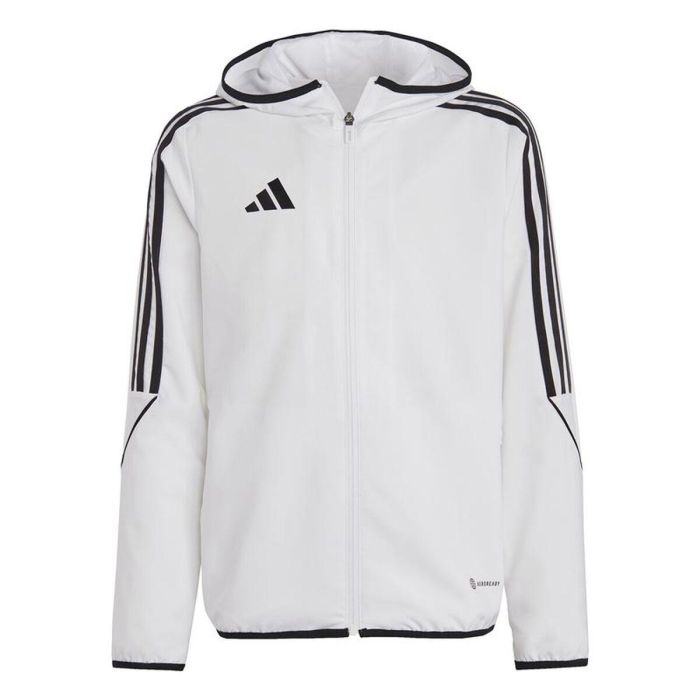 Veste de Sport pour Enfants Adidas Tiro 23 Blanc Veste de Sport pour Enfants Adidas Tiro 23 Blanc