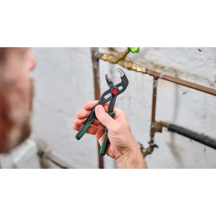 Bosch - Pince Multiprises 175 mm - Acier carbone dur - 19 positions - Ouverture 40 mm - ISO 8976 / 5743