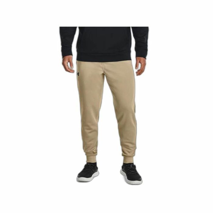 Pantalon de sport long Under Armour Beige Homme 3 Pantalon de sport long Under Armour Beige Homme 3