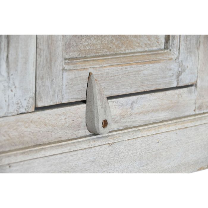 Présentoir Home ESPRIT Blanc Bois de manguier 135 x 50 x 210 cm 5 Présentoir Home ESPRIT Blanc Bois de manguier 135 x 50 x 210 cm 5