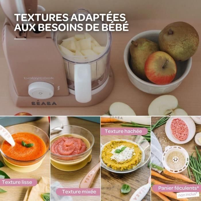 BÉABA - Babycook Solo - Robot Bébé 4 en 1 Mixeur-Cuiseur - Cuisson Vapeur - Pralin 4 BÉABA - Babycook Solo - Robot Bébé 4 en 1 Mixeur-Cuiseur - Cuisson Vapeur - Pralin 4