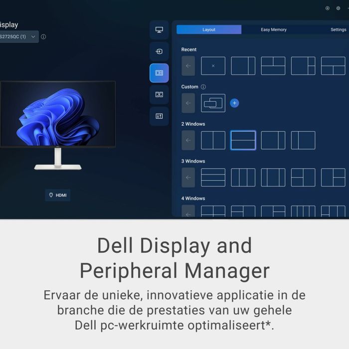 Écran Dell S3225QS 31,5" 4K Ultra HD 7