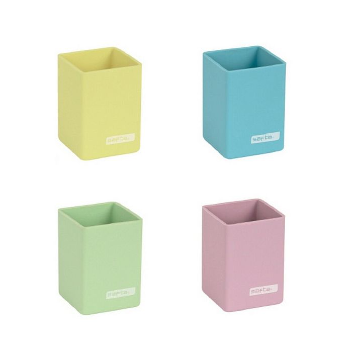 Lot Safta Bleu Multicouleur Silicone 19,5 x 23 cm Porte-couteaux 4