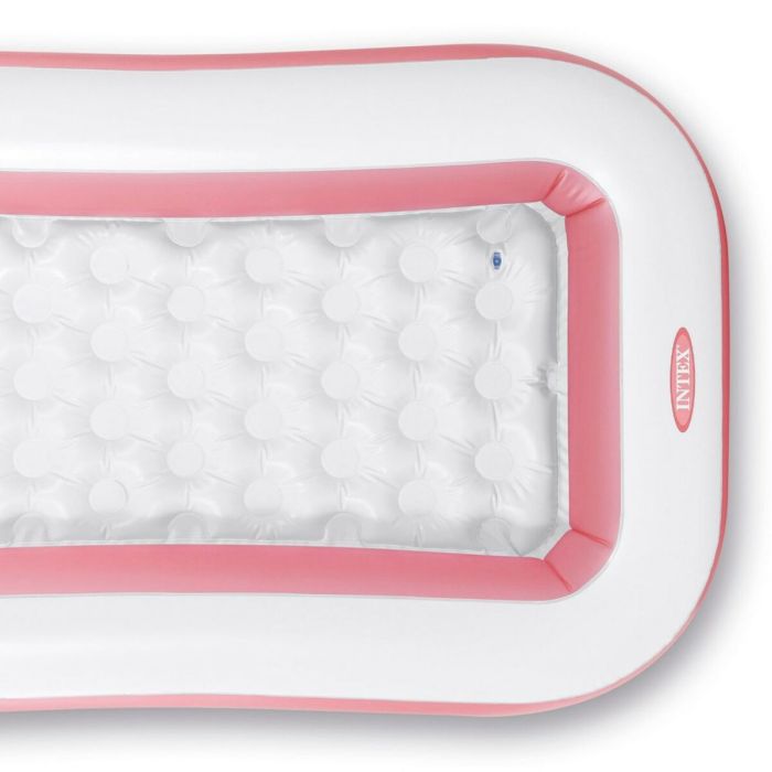 Pataugeoire gonflable pour enfants Intex Île 90 L 167 x 26 x 101 cm Blanc Rose (6 Unités) 4