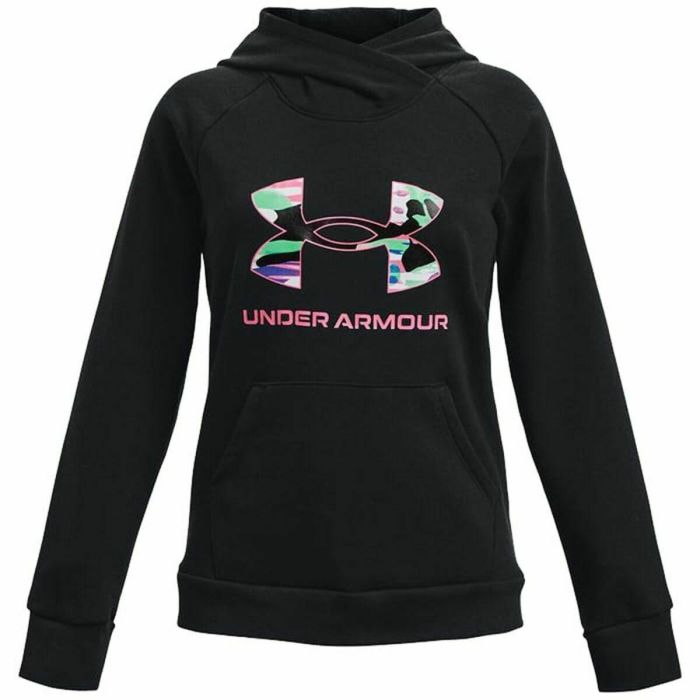 Sweat-shirt à capuche fille Under Armour Rival Big Logo Noir 0 Sweat-shirt à capuche fille Under Armour Rival Big Logo Noir 0