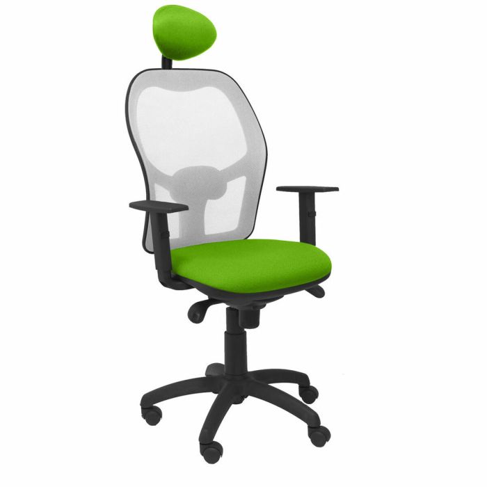 Chaise de Bureau avec Appui-tête Jorquera Piqueras y Crespo BALI22C Vert Pistache