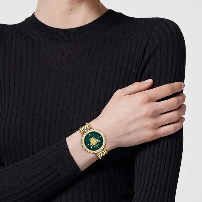 Montre Femme Versace VE0B00325 Doré 1 Montre Femme Versace VE0B00325 Doré 1