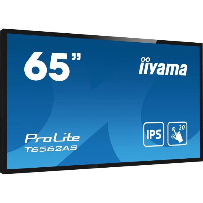 Écran Iiyama T6562AS-B1 4K Ultra HD 65" 8 Écran Iiyama T6562AS-B1 4K Ultra HD 65" 8