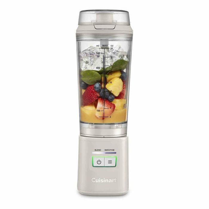 Bol mixeur Cuisinart PBL100E Blast&Go 120 W Blanc 500 ml 8