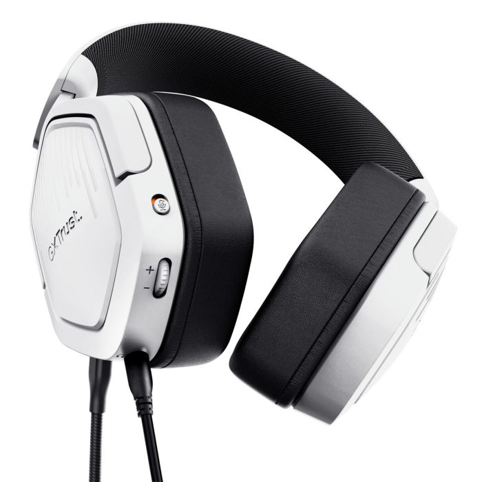Casques avec Micro Gaming Trust GXT492W Carus Blanc 5 Casques avec Micro Gaming Trust GXT492W Carus Blanc 5