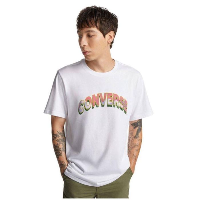 T-shirt à manches courtes homme Converse 10024589-A03 (XS) 0 T-shirt à manches courtes homme Converse 10024589-A03 (XS) 0