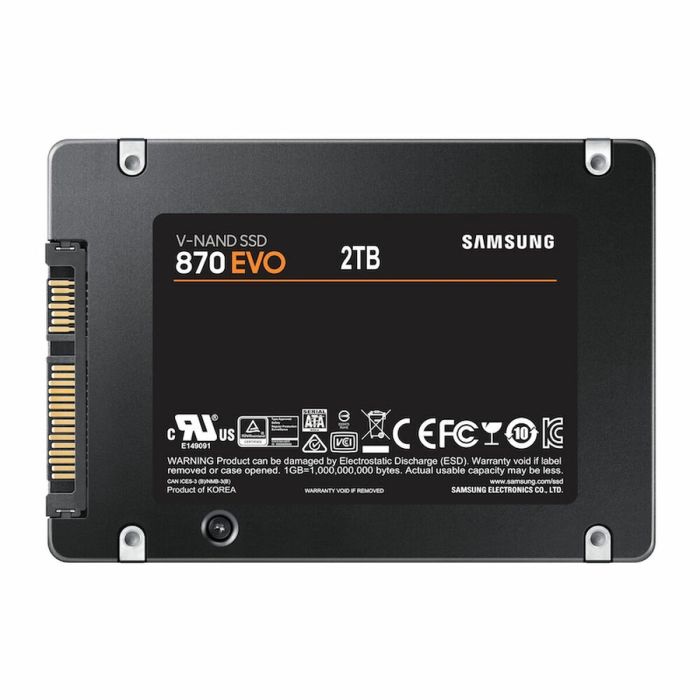 Disque dur Samsung MZ-77E2T0B/EU 2TB 2 TB SSD 2 Disque dur Samsung MZ-77E2T0B/EU 2TB 2 TB SSD 2