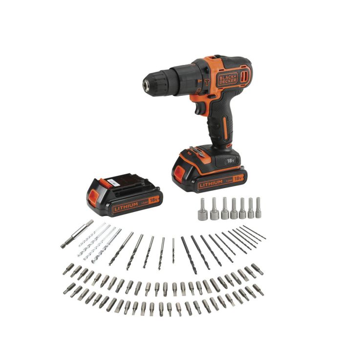 Perceuse à Percussion Black & Decker 18 V 9