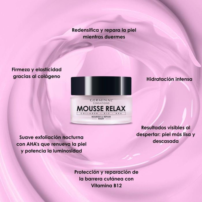 Crème visage Germinal SENSATIONS MOUSSE RELAX 50 ml 2