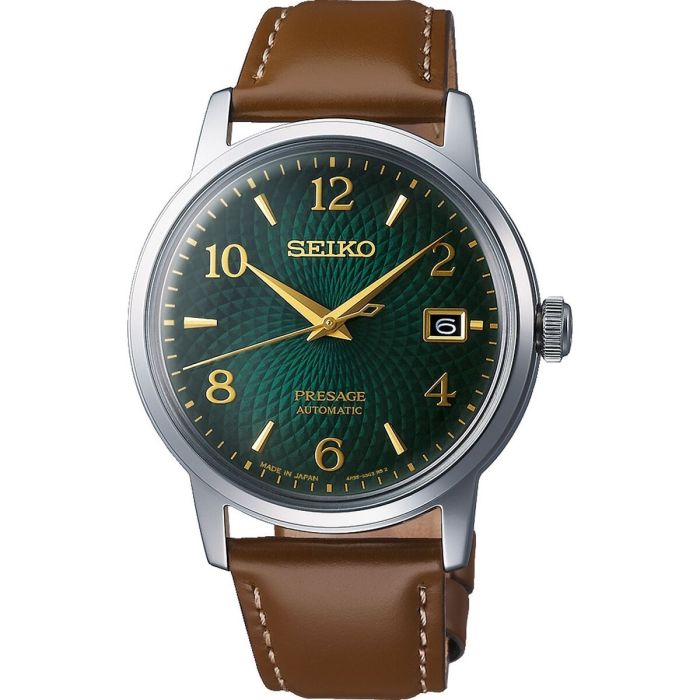 Montre Homme Seiko MOJITO Vert (Ø 38,5 mm)