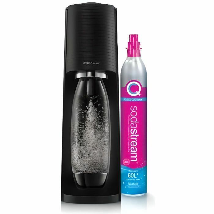 SodaStream Terra Machine à gazéifier l'eau Noir H 430 mm L 134 mm P 198 mm