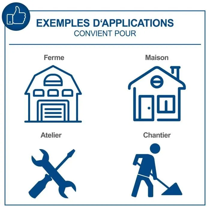 Scheppach Palan à chaîne CB02 2T Capacité 2 Tonnes 1 Scheppach Palan à chaîne CB02 2T Capacité 2 Tonnes 1