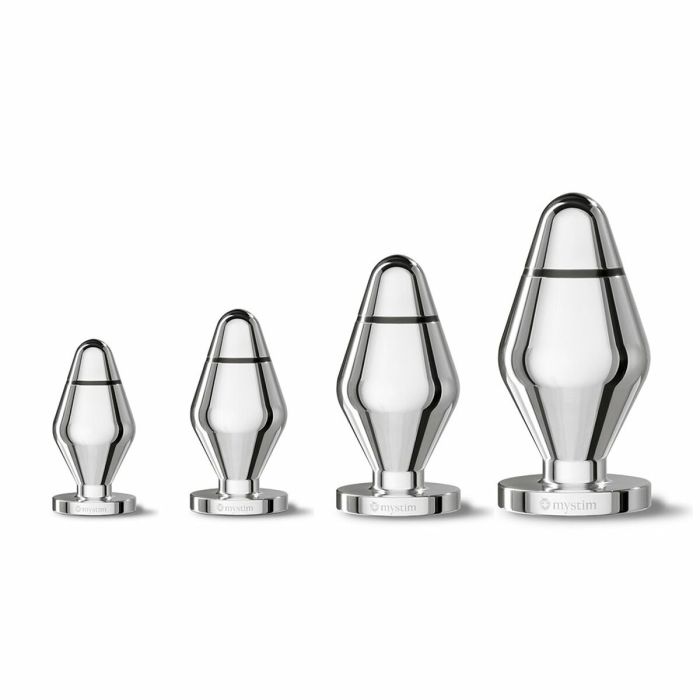 Plug Anal Mystim Little John métallique 11 Plug Anal Mystim Little John métallique 11