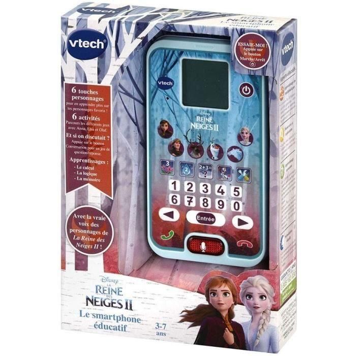 Smartphone éducatif VTECH - La Reine des Neiges 2 - 3-7 ans - Jeux éducatifs inclus 4 Smartphone éducatif VTECH - La Reine des Neiges 2 - 3-7 ans - Jeux éducatifs inclus 4