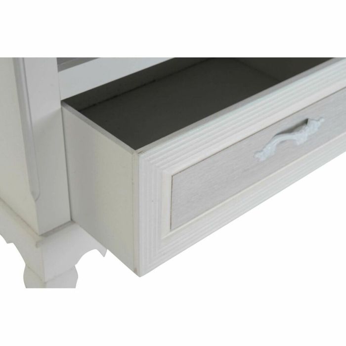 Table Basse DKD Home Decor Blanc Bois Bois MDF 100 x 42 x 61 cm 5