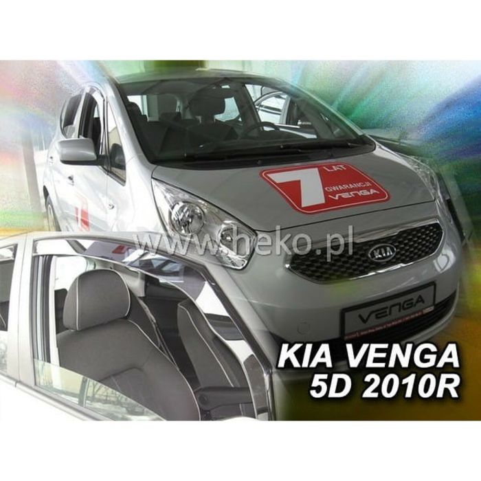 Déflecteur de vent HEKO HO20143 Kia Venga Frontal 2 Pièces 1 Déflecteur de vent HEKO HO20143 Kia Venga Frontal 2 Pièces 1