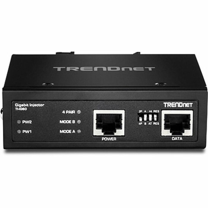 Injecteur PoE Trendnet TI-IG60 1000 Mbit/s Noir 3 Injecteur PoE Trendnet TI-IG60 1000 Mbit/s Noir 3