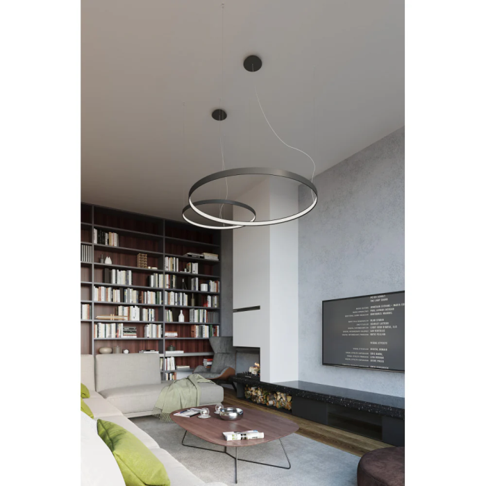 Lampe suspendue LED Circulaire SOL-TH RIO 55 3000K, 40mm x 8mm Minimaliste Fabrication Polonaise 25 Lampe suspendue LED Circulaire SOL-TH RIO 55 3000K, 40mm x 8mm Minimaliste Fabrication Polonaise 25