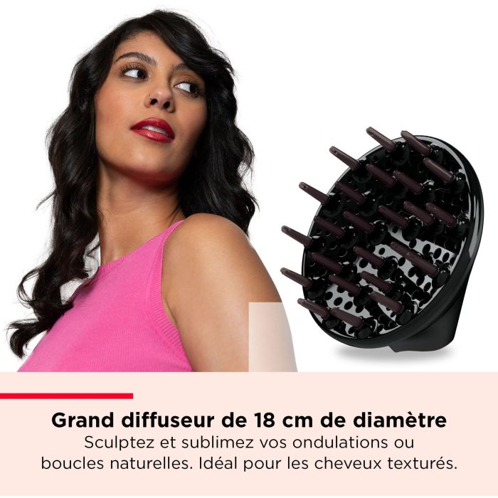 Multistyler 4-en-1 - REVLON - RVDR5373E - Pour cheveux texturés - 4 températures - Noir 4