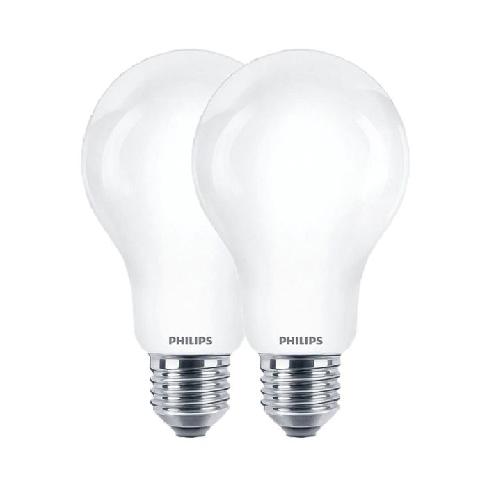 Lampe LED Philips Blanc E27 2 Lampe LED Philips Blanc E27 2