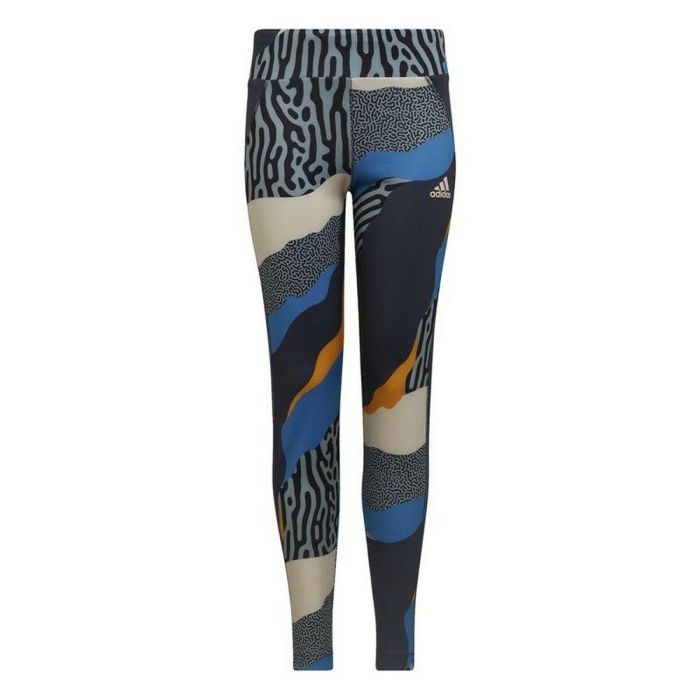 Leggings de Sport pour Enfants Adidas Multicouleur Bleu 0 Leggings de Sport pour Enfants Adidas Multicouleur Bleu 0