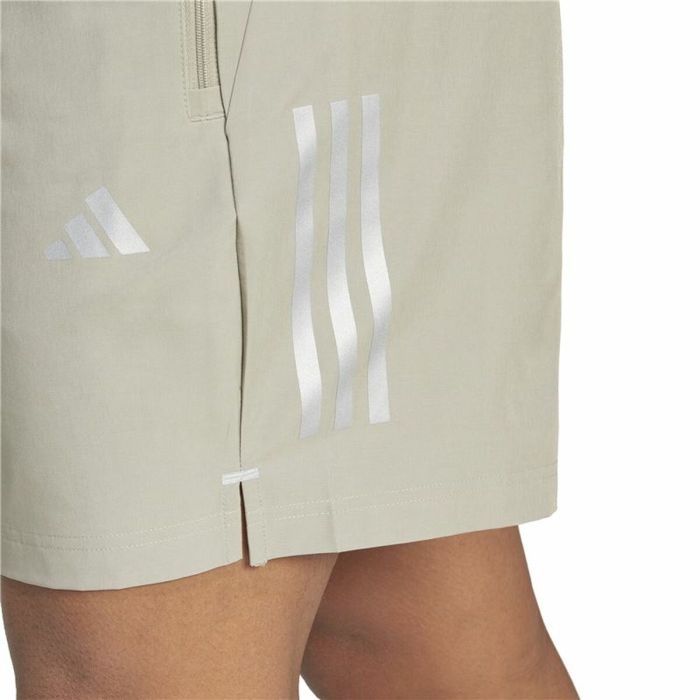 Short de Sport pour Homme Adidas Gym+ Training 3 Bandas Marron 2