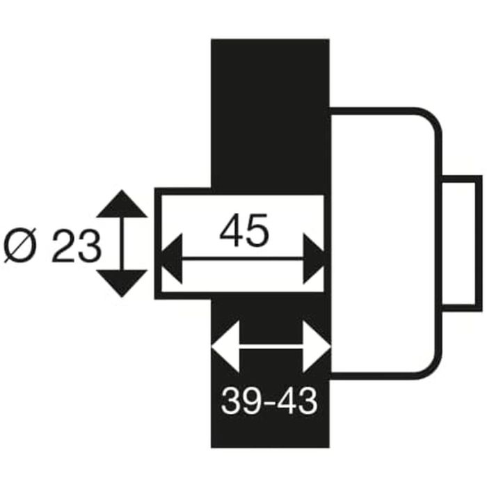 Verrouillage Yale YV25DE-45 Beige Métal 19,5 x 7 x 14 cm Portes Ø 23 mm 1 Verrouillage Yale YV25DE-45 Beige Métal 19,5 x 7 x 14 cm Portes Ø 23 mm 1