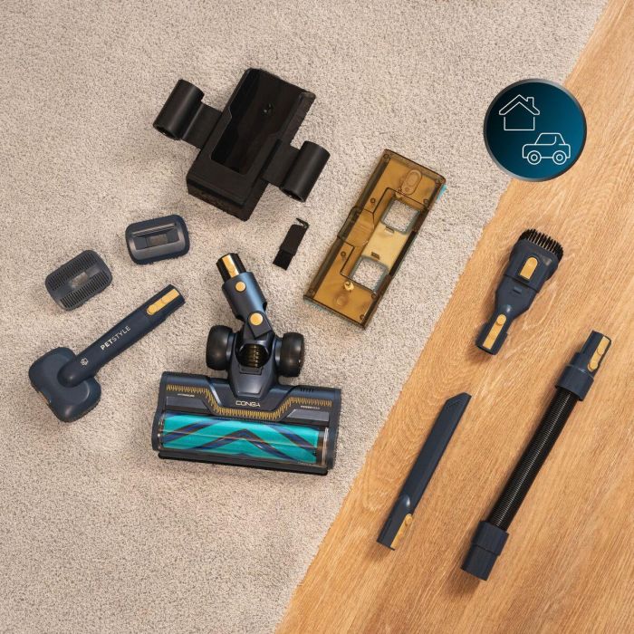 Aspirateur balai Cecotec RX70 AquaPet Flex 800 W 8