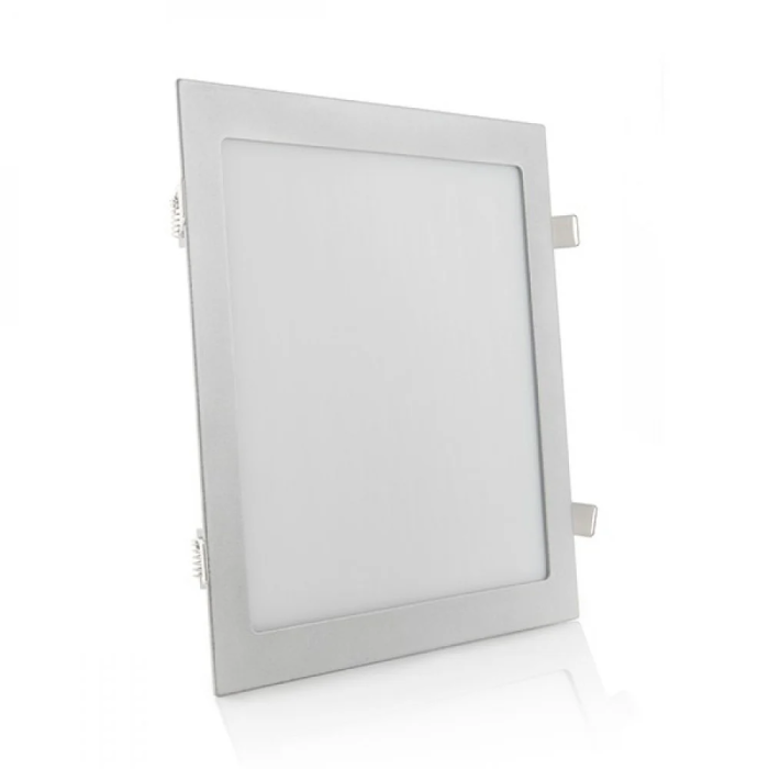Plaque LED Carrée 25W 2500Lm 6000K Argentée HO-RDP-25W-MP-CW 0 Plaque LED Carrée 25W 2500Lm 6000K Argentée HO-RDP-25W-MP-CW 0