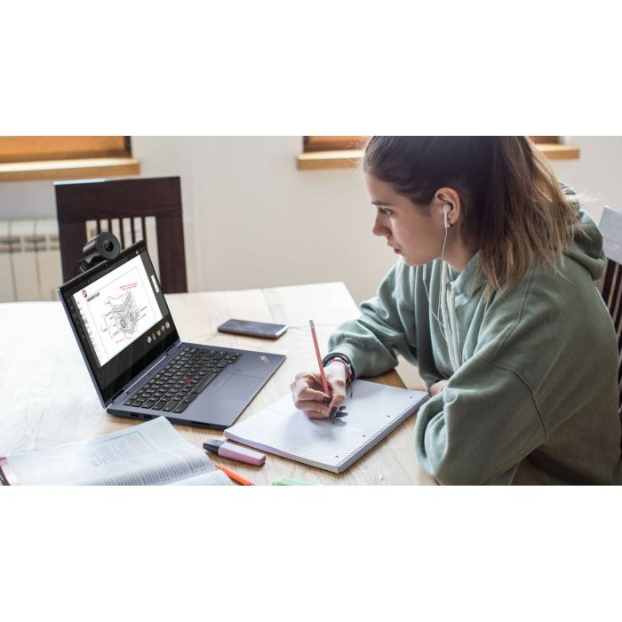 Webcam Lenovo 4XC1Q44952 Full HD 8