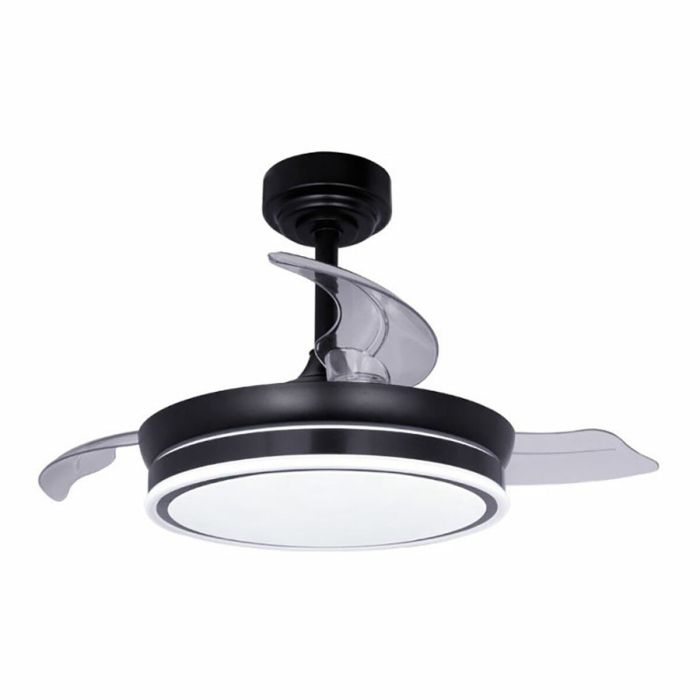 Ventilateur de Plafond CristalRecord 85-065-46-180 Noir 45 W Ø 92 cm 8