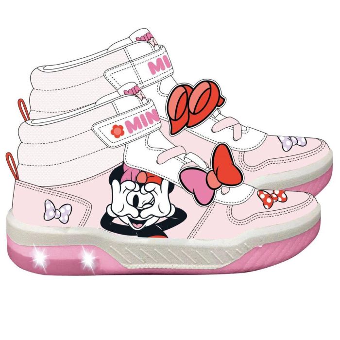 Chaussures de Sport pour Enfants Minnie Mouse Rose 4