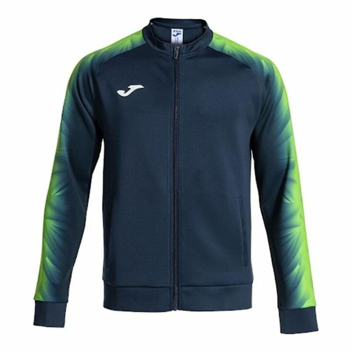 Veste de Sport pour Homme Joma Sport Elite XI Blue marine Vert citron (S)