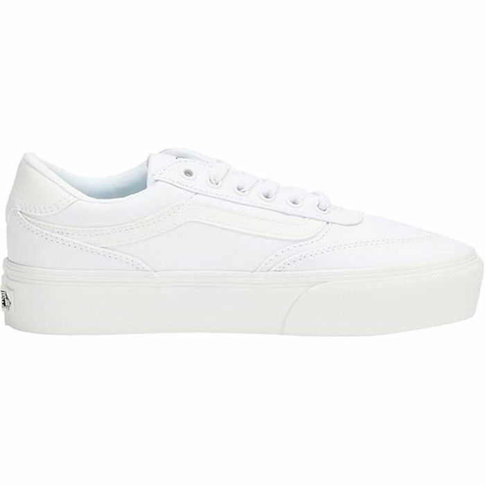Chaussures de sport pour femme Vans Brooklyn Ls Platform Cnvs Blanc