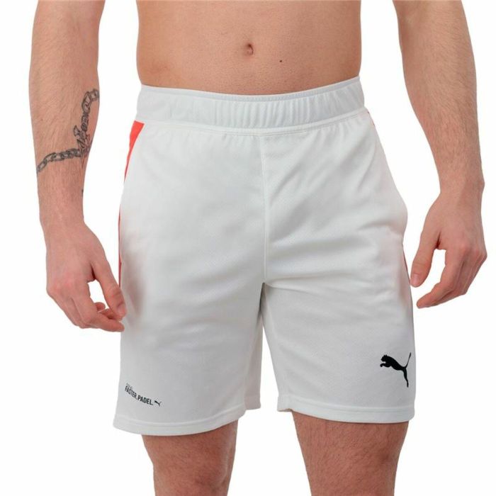 Short de Sport pour Homme Puma Individual Blanc XS 0 Short de Sport pour Homme Puma Individual Blanc XS 0