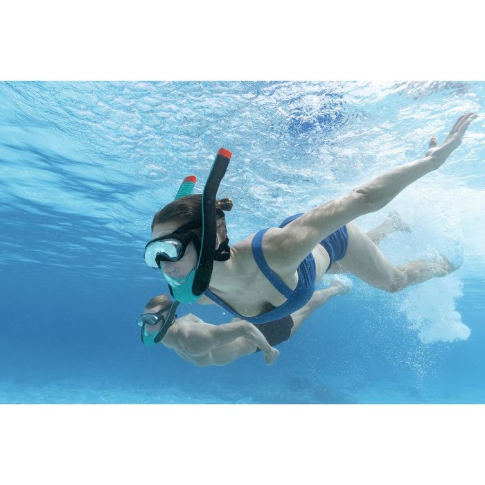 Bestway Ensemble Masque et Tube Enfant Sangle Anatomique Couleur Assortie +3 Ans Plage et Piscine 24036 4 Bestway Ensemble Masque et Tube Enfant Sangle Anatomique Couleur Assortie +3 Ans Plage et Piscine 24036 4